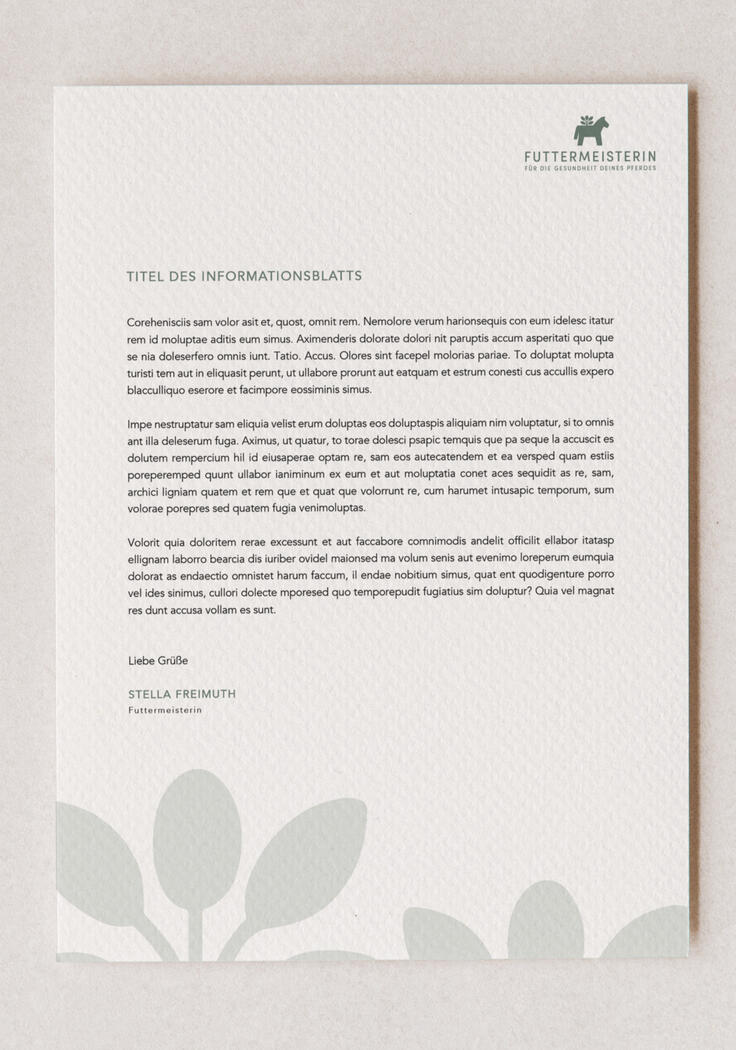 Briefpapier Briefpapier